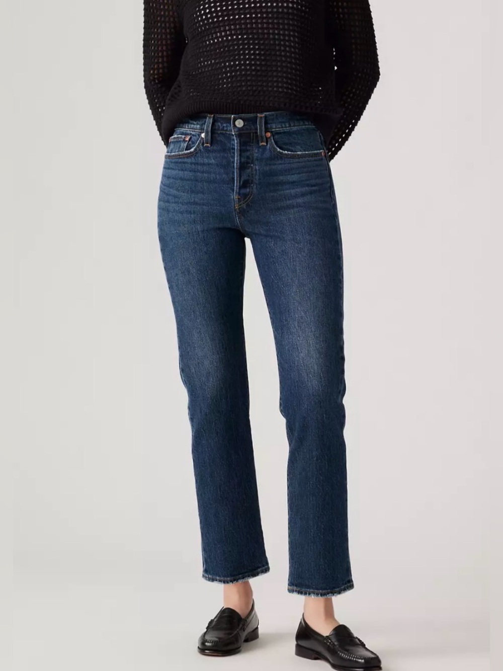 levis Wedgie Straight Ankle size 30